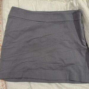Express Skirt Sz 2 Banded Grey